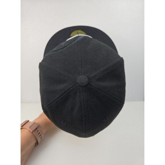 New Era Pittsburgh Steelers 59FIFTY Fitted Black Ball Cap Hat Size 7 NFL - Picture 8 of 12